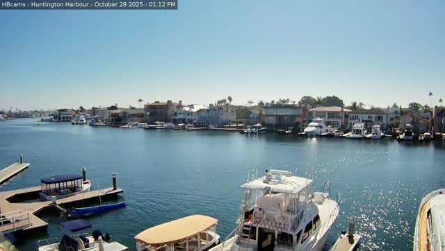 Live View of Huntington Harbour