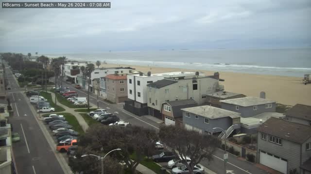 Live View of Sunset Beach as seen from The Water Tower House