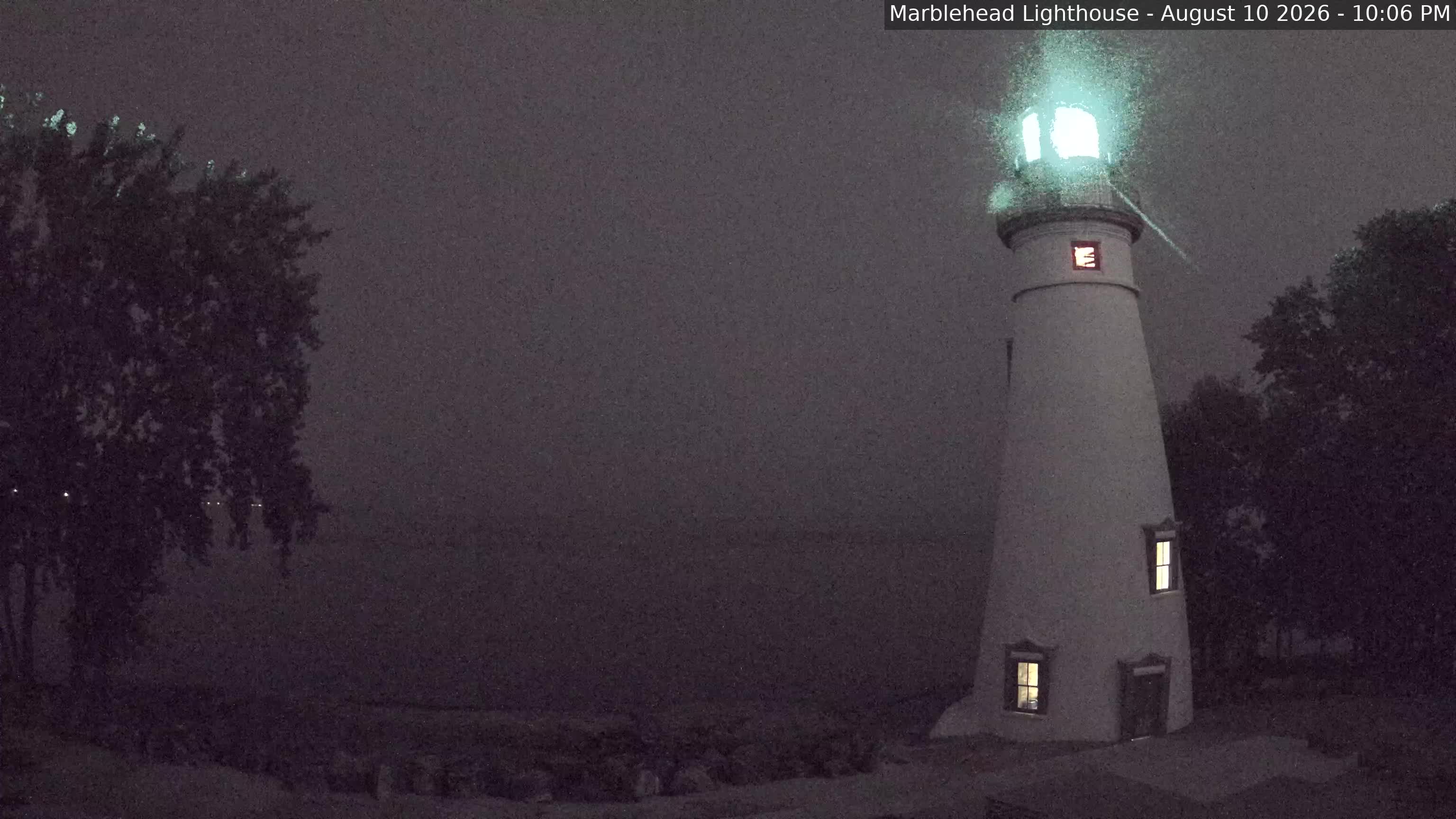 Live webcam: Marblehead Lighthouse — Marblehead, OH